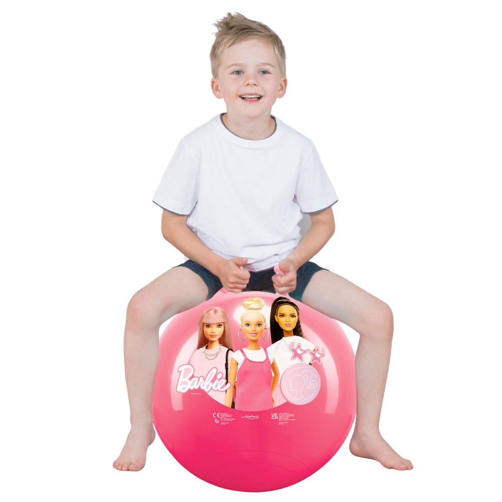 Mingea de sărituri Barbie Roz