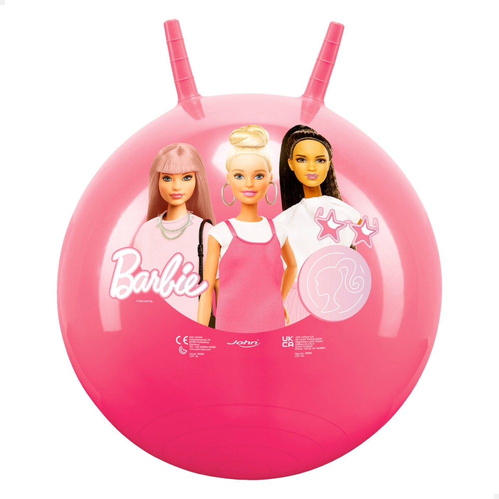 Mingea de sărituri Barbie Roz