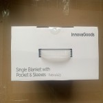 Pătură cu mâneci de o persoană cu buzunar central Faboulazy InnovaGoods