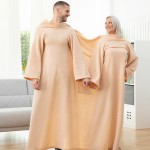 Pătură dublă cu mâneci și buzunar central Doublanket InnovaGoods