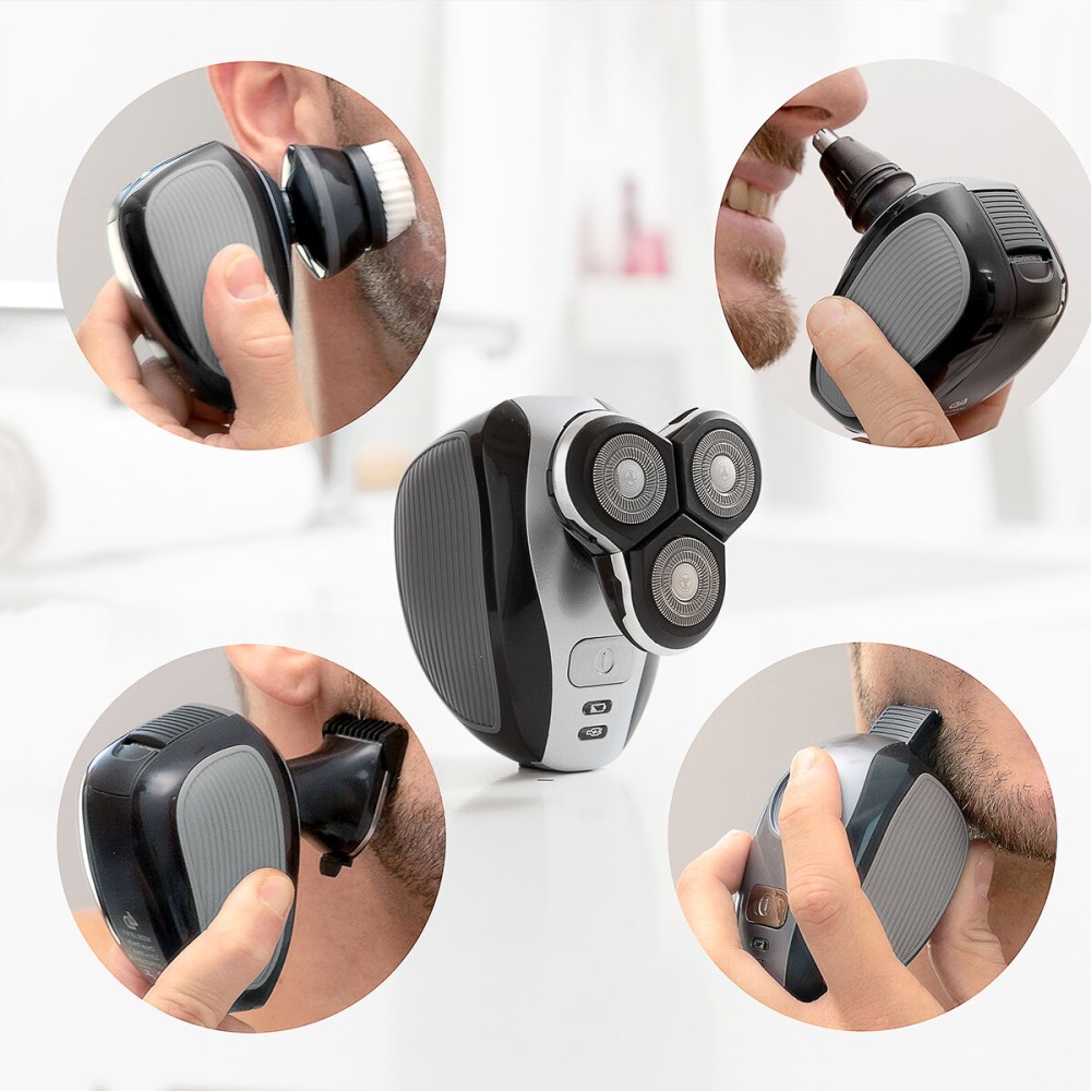 aparat de ras multifuncțional 5 în 1, reîncărcabil, ergonomic Shavestyler InnovaGoods