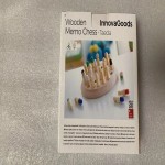 Șah cu memorie din lemn Taeda InnovaGoods 26 Piese