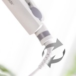 Placă de păr din ceramică pentru bucle Wavio InnovaGoods 55 W