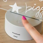 Panou de mesaje și notițe cu LED Lemo InnovaGoods