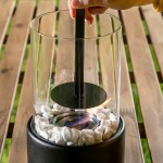 Șemineu decorativ de masă cu bioetanol Heatfir InnovaGoods