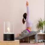 Șemineu decorativ de masă cu bioetanol Heatfir InnovaGoods