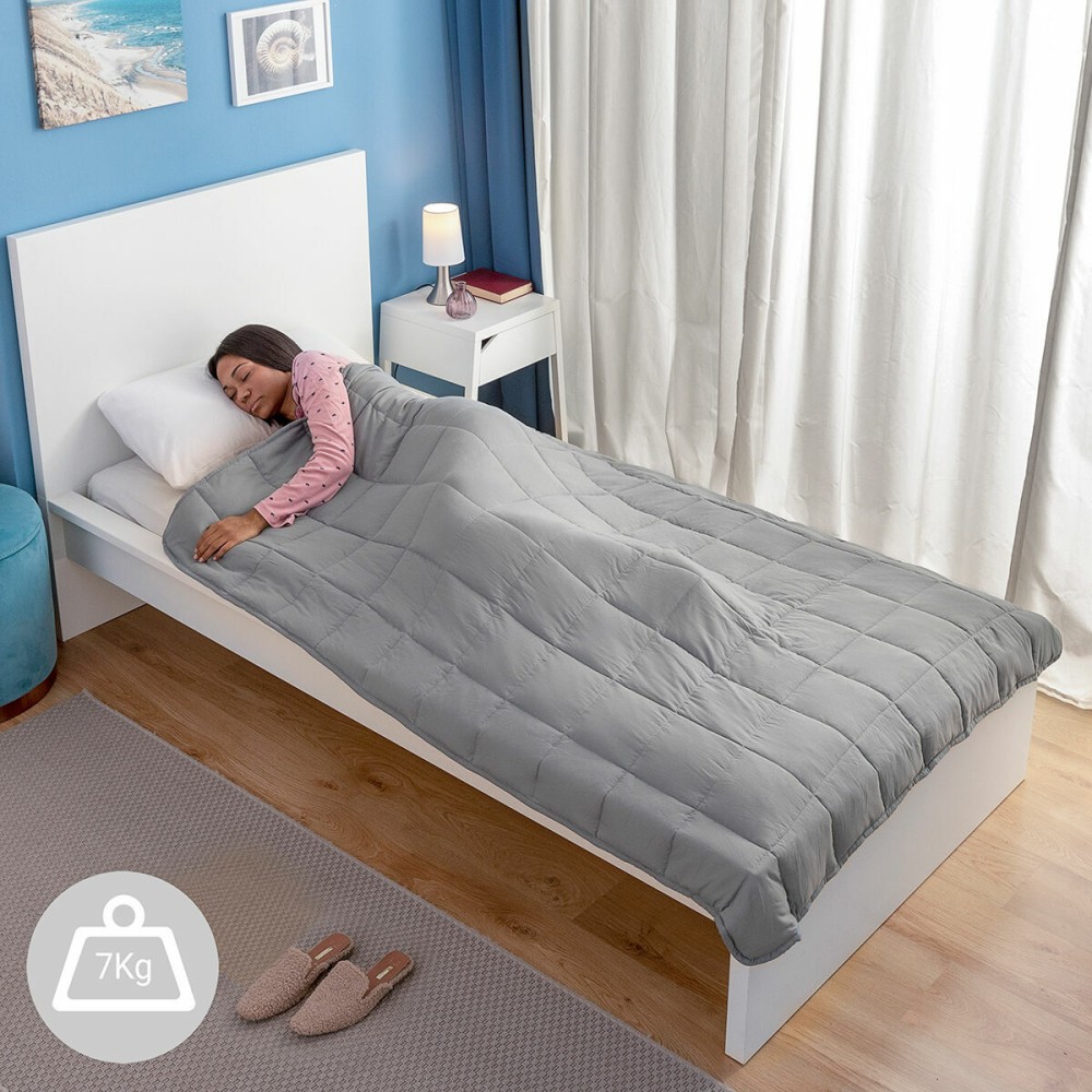 Pătură cu greutăți pentru o singură persoană Sweikett InnovaGoods 120 x 180 cm