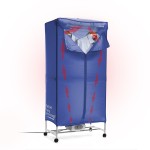 Uscător electric portabil cu 2 niveluri Dupledry Blue InnovaGoods 1200 W