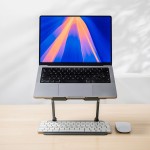 Stand pliant și reglabil pentru laptop Lastan InnovaGoods