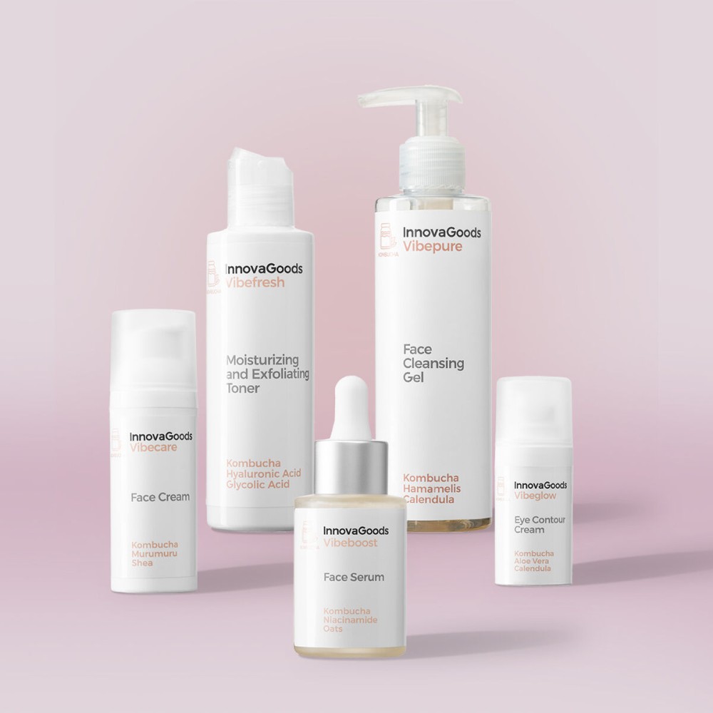 Set pentru rutină facială Kombucha InnovaGoods