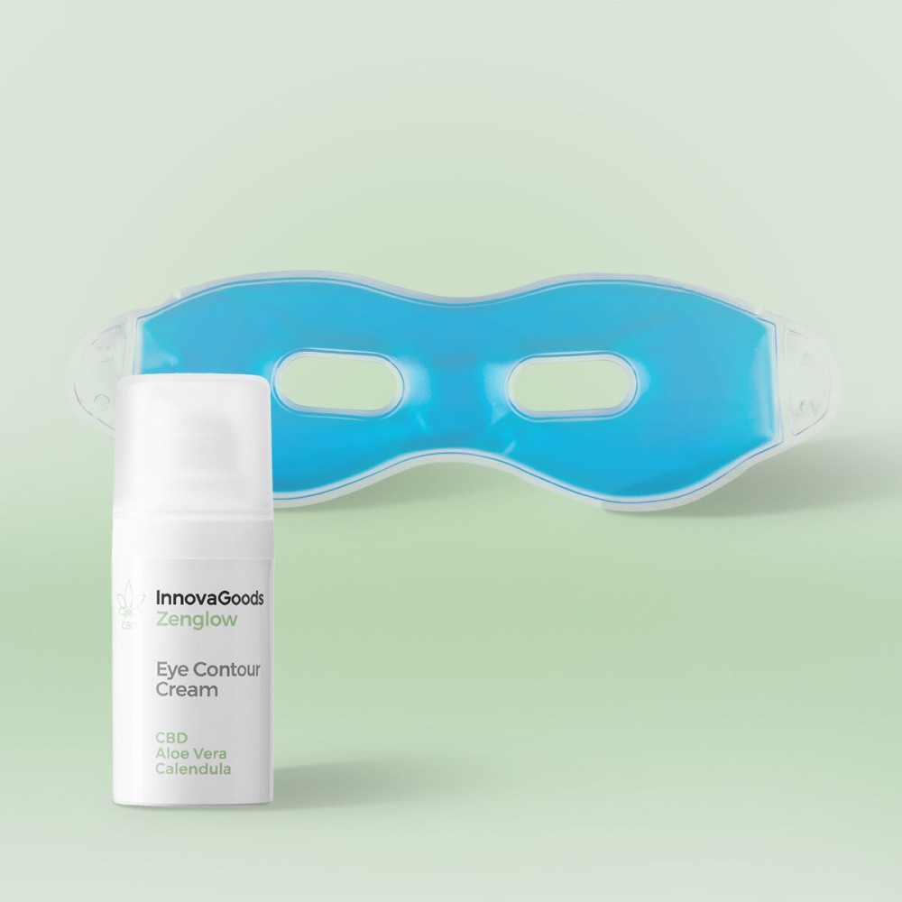 Pachet Tratament Relaxant Contur de Ochi CBD InnovaGoods