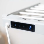 Uscător electric pliabil cu aripi, ecran tactil, temporizator și control al temperaturii Warmmat InnovaGoods 230 W 20 Bare