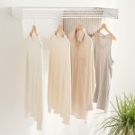 Uscător de rufe pliabil, extensibil și retractabil de perete Dryva 80 InnovaGoods