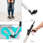 Desfundator cu aer comprimat de înaltă presiune cu accesorii și manometru 5 în 1 Jetpro InnovaGoods