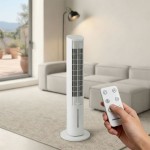Climatizator Evaporativ Portabil Tip Turn Multifuncțional cu Telecomandă Hushly InnovaGoods