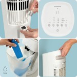 Climatizator Evaporativ Portabil Tip Turn Multifuncțional cu Telecomandă Hushly InnovaGoods