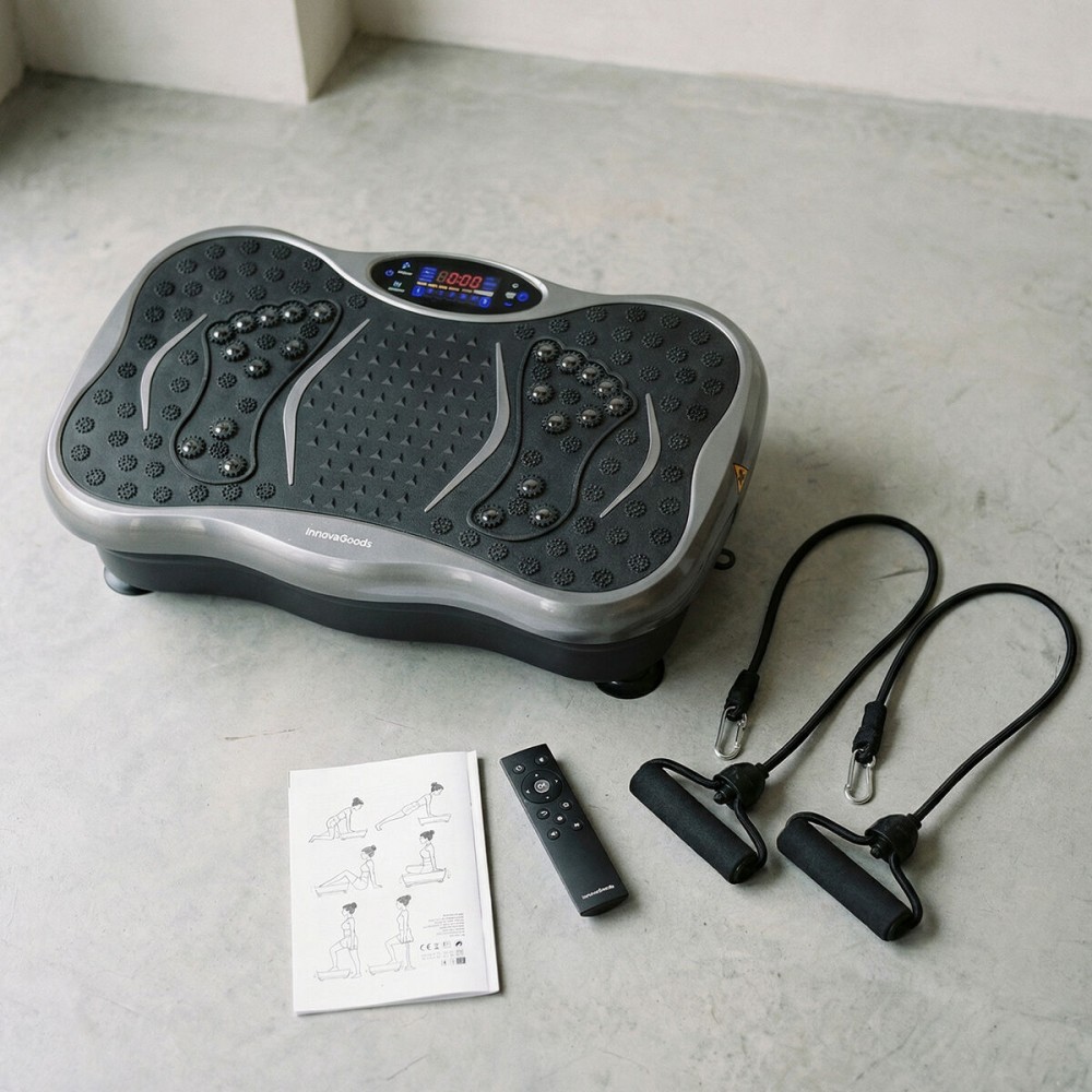 Platformă Vibratoare cu Difuzor, Benzi de Rezistență și Telecomandă Vivflow InnovaGoods