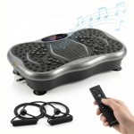 Platformă Vibratoare cu Difuzor, Benzi de Rezistență și Telecomandă Vivflow InnovaGoods
