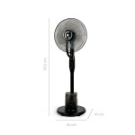 Ventilator nebulizator cu picior, cu telecomandă Sprair InnovaGoods