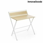 Birou pliabil cu raft InnovaGoods Tablezy Lemn (Recondiționate B)