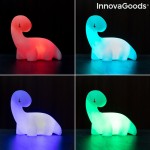 Lampă dinozaur LED multicolor Lightosaurus InnovaGoods IG815318 Alb Vynils (Recondiționate A)