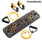 Masă Push-Up cu benzi de rezistență și ghid de exerciții Pulsher InnovaGoods Gumă (Recondiționate A)