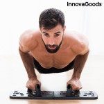 Masă Push-Up cu benzi de rezistență și ghid de exerciții Pulsher InnovaGoods Gumă (Recondiționate A)