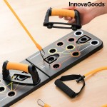 Masă Push-Up cu benzi de rezistență și ghid de exerciții Pulsher InnovaGoods Gumă (Recondiționate A)