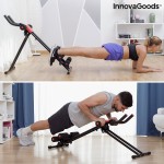 Aparat pentru abdomen pliabil cu ghid de exerciții Plawer InnovaGoods V0103487 Fier (Recondiționate B)