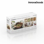 Set Tigaie Multifuncțională 5 în 1 Copper InnovaGoods IG117346 Argintiu Metal Aluminiu Ø 24 cm 4 Piese (Recondiționate B)