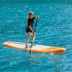 Placă de Paddle Surf Gonflabilă 2 în 1 cu loc de stat și accesorii Siros InnovaGoods Portocaliu 10'5" 320 cm (Recondiționate A)