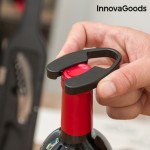 Cutia de Vin Sticlă InnovaGoods Negru Metal Oțel inoxidabil (Recondiționate B)