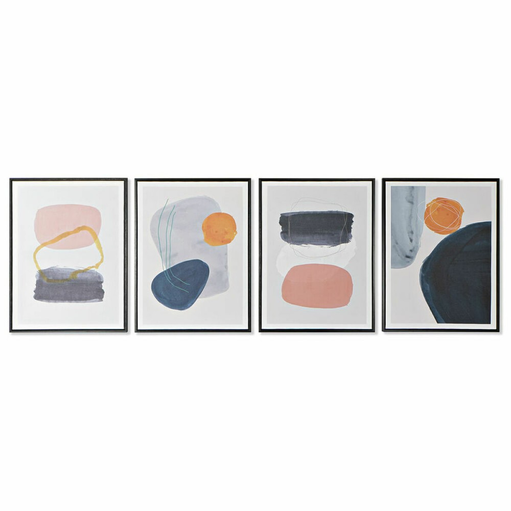 Tablou DKD Home Decor S3018014 Plastic (4 Piese) (Recondiționate A)