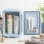 Mini frigider pentru produse cosmetice Frecos InnovaGoods Albastru (Recondiționate C)