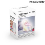 Lampă dinozaur LED multicolor Lightosaurus InnovaGoods IG815318 Alb Vynils (Recondiționate B)