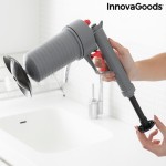 Pistol universal de suflare a aerului cu adaptoare KlinGun InnovaGoods Gri Plastic (Recondiționate B)