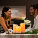 Lumânări LED multicolore cu efect de flacără cu telecomandă Lendles InnovaGoods Alb 3 Unități (Recondiționate A)