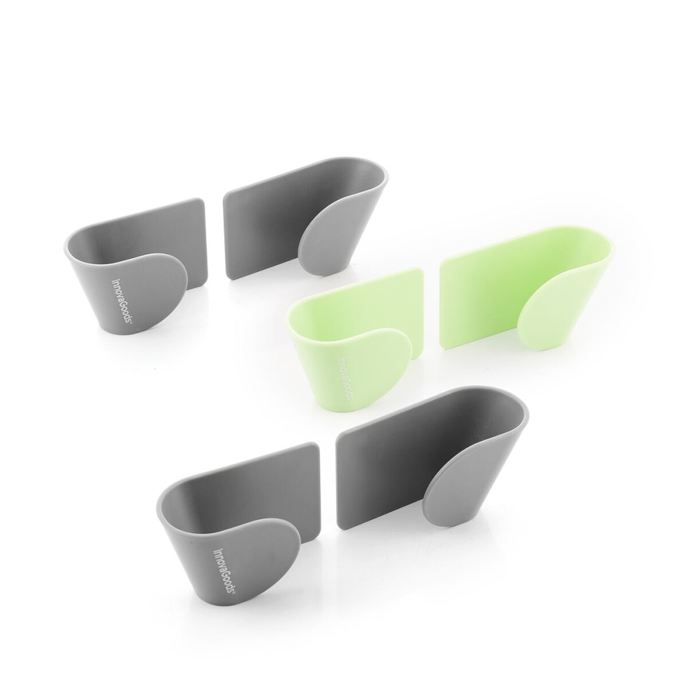 Set de 3 suporturi adezive pentru capace de cratiță Smarack InnovaGoods Modelo Smarack Gri (Recondiționate B)