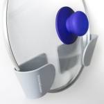 Set de 3 suporturi adezive pentru capace de cratiță Smarack InnovaGoods Modelo Smarack Gri (Recondiționate B)