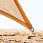 Copertină umbrar dreptunghiulară de pânză Reshad InnovaGoods   Bej (Recondiționate A)