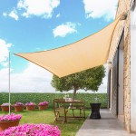 Copertină umbrar dreptunghiulară de pânză Reshad InnovaGoods   Bej (Recondiționate A)