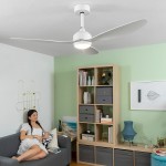 Ventilator de Tavan cu Lumină Flaled InnovaGoods Alb 36 W 52" Ø132 cm (Recondiționate A)