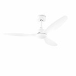 Ventilator de Tavan cu Lumină Flaled InnovaGoods Alb 36 W 52" Ø132 cm (Recondiționate A)