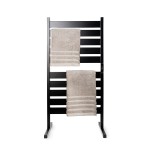 Suport electric pentru prosoape cu picior sau de perete InnovaGoods WARMER 10 SLIM BARS Plastic Oțel carbon (Recondiționate C)