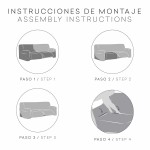 Husă pentru canapea Eysa JAZ (Recondiționate B)