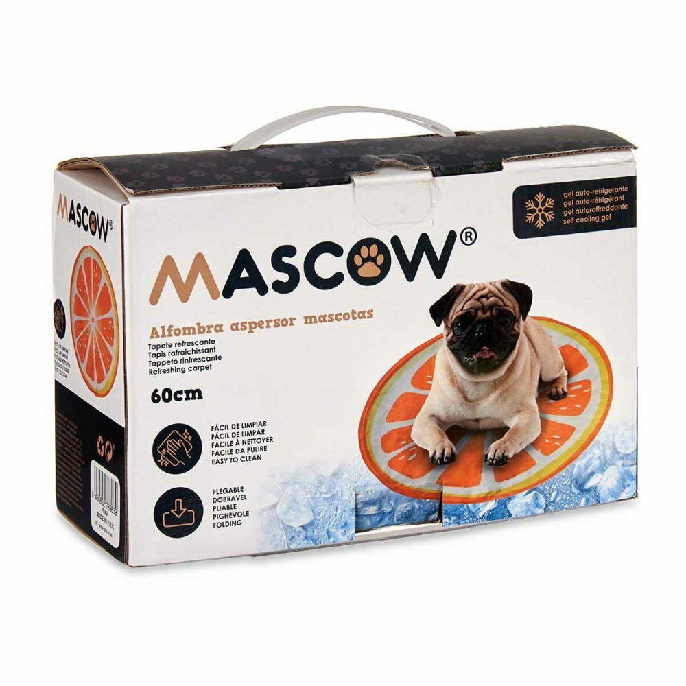 Pătură Refrigerantă pentru Animale de Companie Mascow TOY88521 Portocaliu (Recondiționate A)