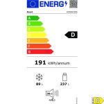 Frigider combinat BOSCH KGN36VIDA Argintiu Oțel (Recondiționate C)