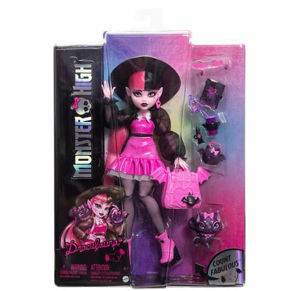 Păpușă Zombie Monster High Draculaura (Recondiționate A)