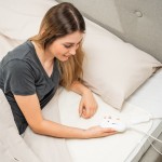 Protector electric de saltea dublă Blewarm InnovaGoods Alb 140 x 160 cm 60+60 W (Recondiționate A)