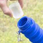 Sticlă pliabilă din silicon Bentle InnovaGoods polipropilenă Plastic 500 ml (Recondiționate B)